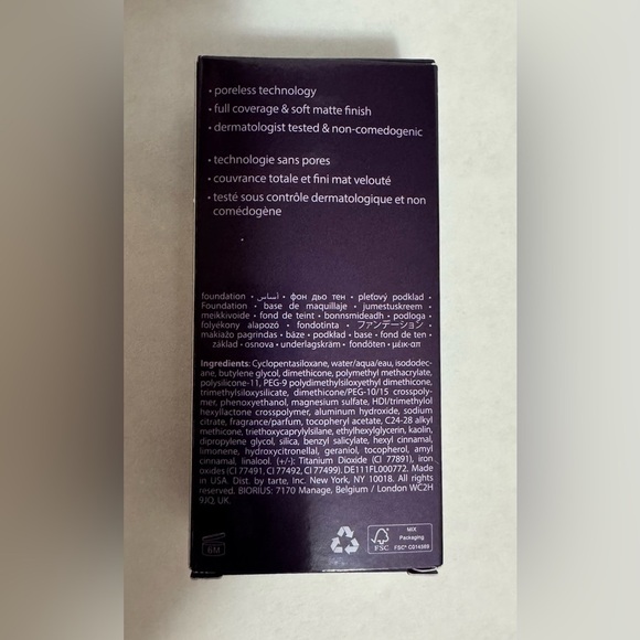 Tarte
Amazonian Clay 16-Hour Full Coverage
Foundation - Picture 6 of 7